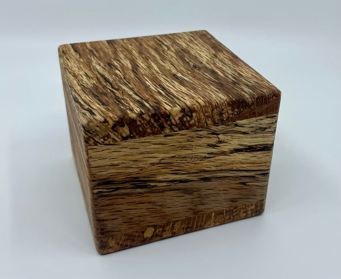 Small Spalted Red Oak Box