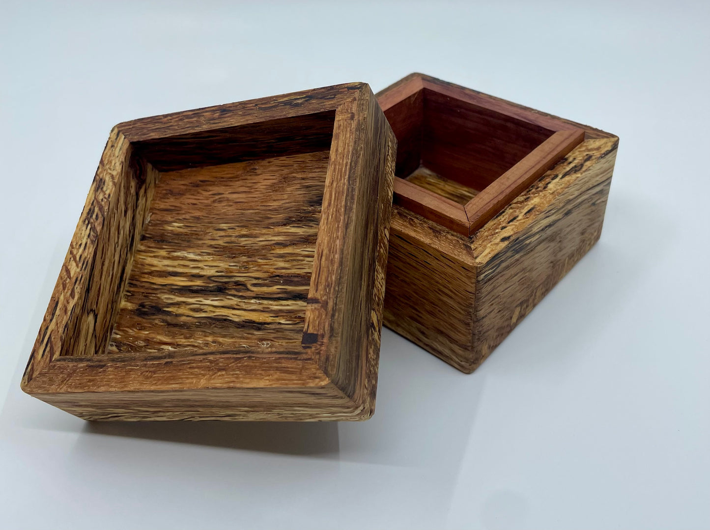 Small Spalted Red Oak Box