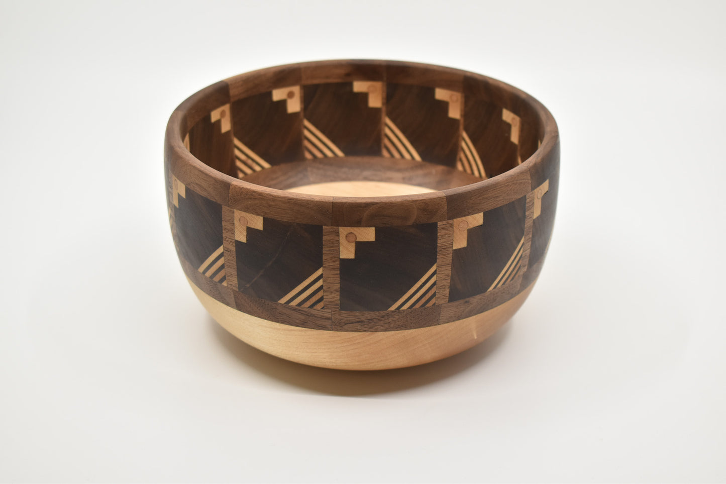 Pattern Segmented Bowl