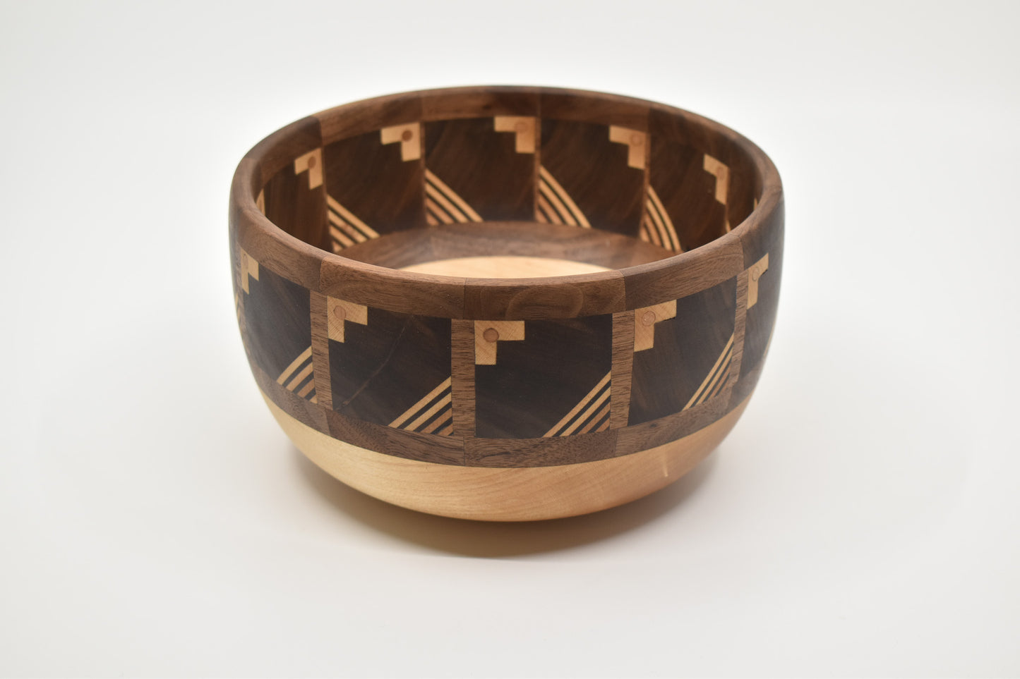 Pattern Segmented Bowl