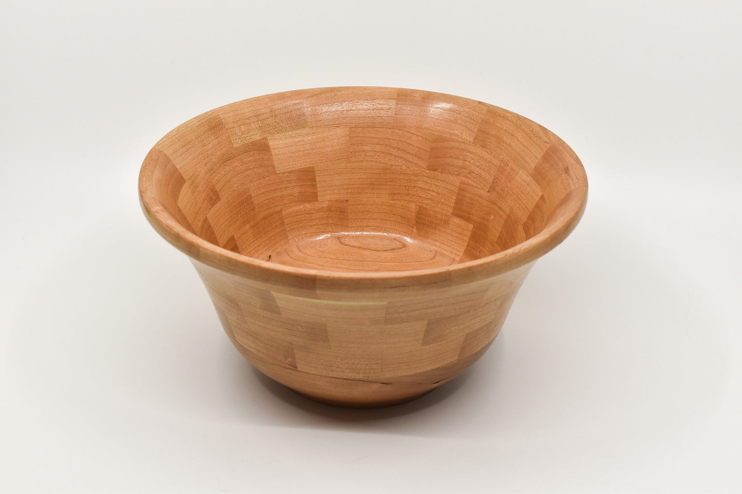 Cherry Ogee Segmented Bowl