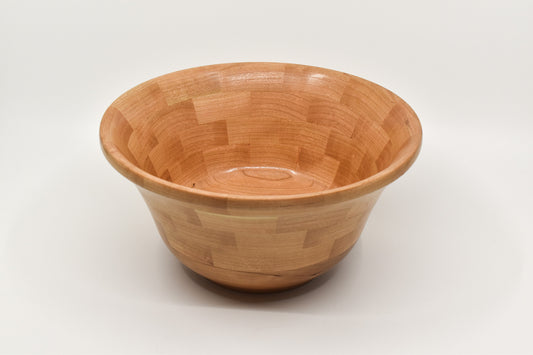 Cherry Ogee Segmented Bowl